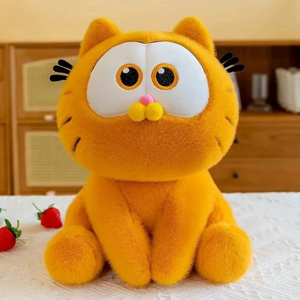 Garfield Plush - Grumpy Orange Cartoon Cat Doll