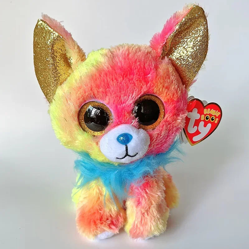 Ty Beanie Boos Big Eye Unicorn Plush - Rainbow Variants – 39