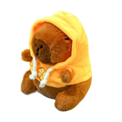 Capybara Plush Hoodie - 41 Outfit Variants Collectible – Yellow-Hoodie