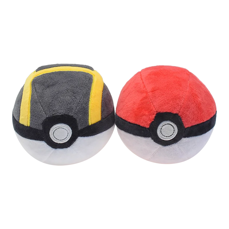 Pokemon Poke Ball Plush Set - Master Ultra Great Classic