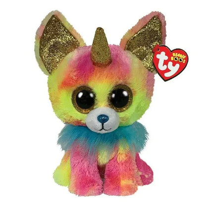 Ty Beanie Boos Big Eye Unicorn Plush - Rainbow Variants – 33