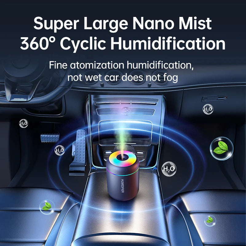 Mini 180ML USB Humidifier & Aroma Diffuser