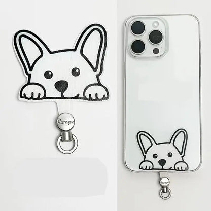 Panda, Cat & Dog 360° Rotatable Phone Tether – Dog, China Mainland