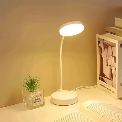 Flexible LED Desk Lamp - Dimmable Eye-Caring Reading Light