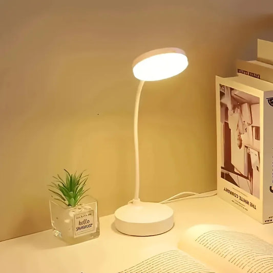 Flexible LED Desk Lamp - Dimmable Eye-Caring Reading Light