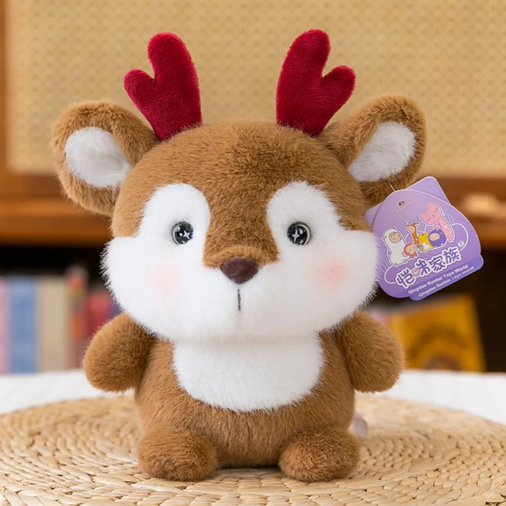 Kawaii Plush Animal Companion Doll - 7 Animal Variants – Deer, China Mainland