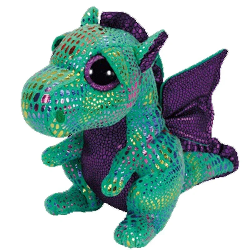 Ty Beanie Boos Big Eye Unicorn Plush - Rainbow Variants – 12