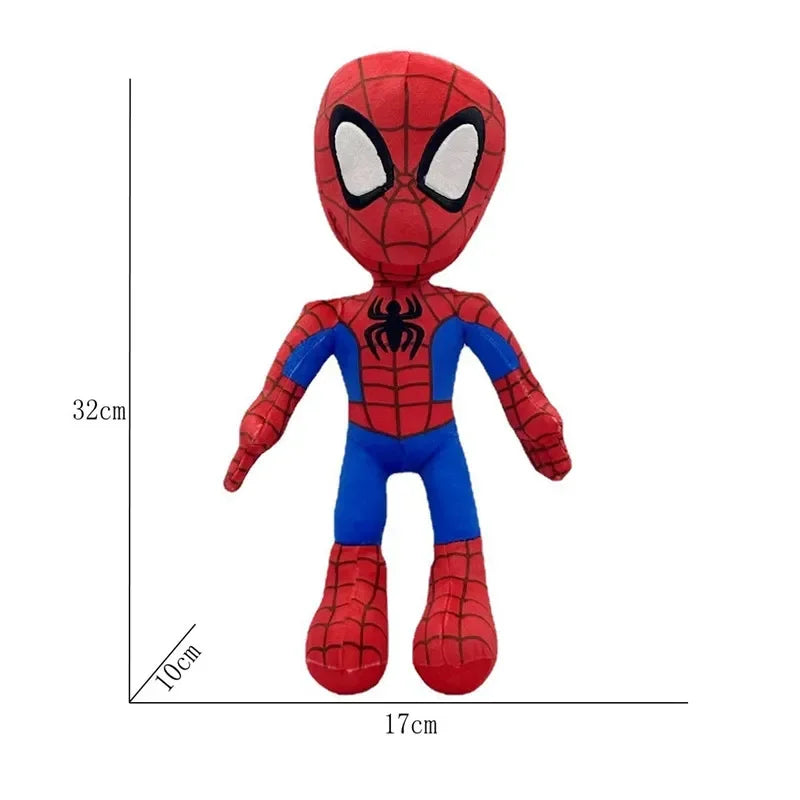 Spider-Man Plush Trio - Miles Morales Peter Parker Gwen – Peter Parker, 32CM