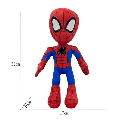 Spider-Man Plush Trio - Miles Morales Peter Parker Gwen – Peter Parker, 32CM