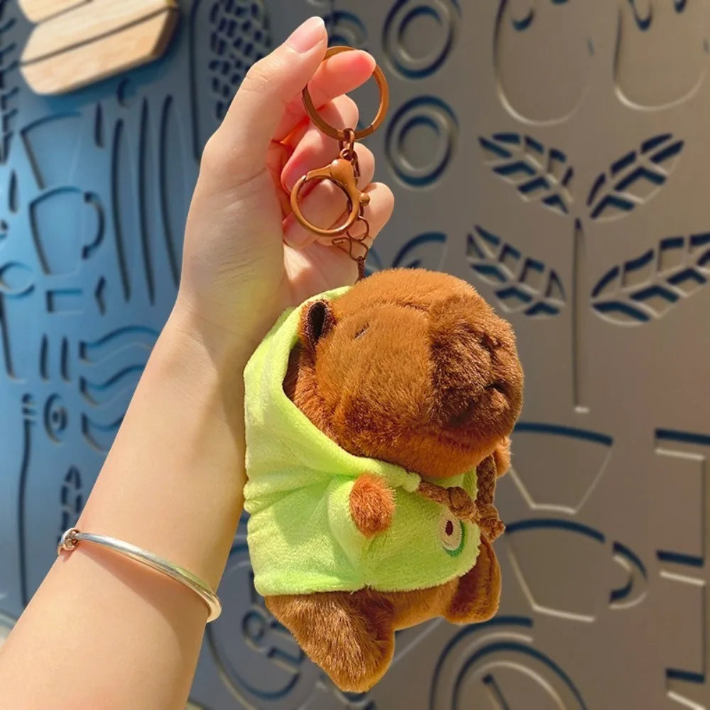 Capybara Plush Hoodie - 41 Outfit Variants Collectible – Green-Hoodie B
