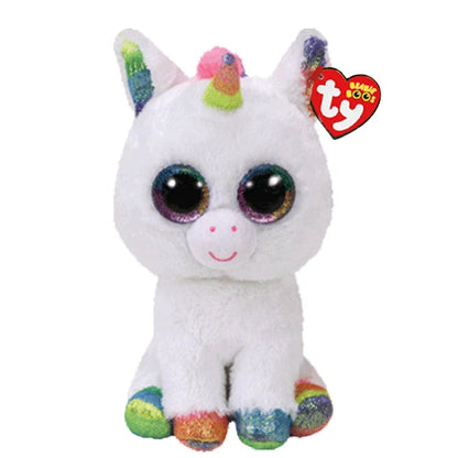 Ty Beanie Boos Big Eye Unicorn Plush - Rainbow Variants – 7