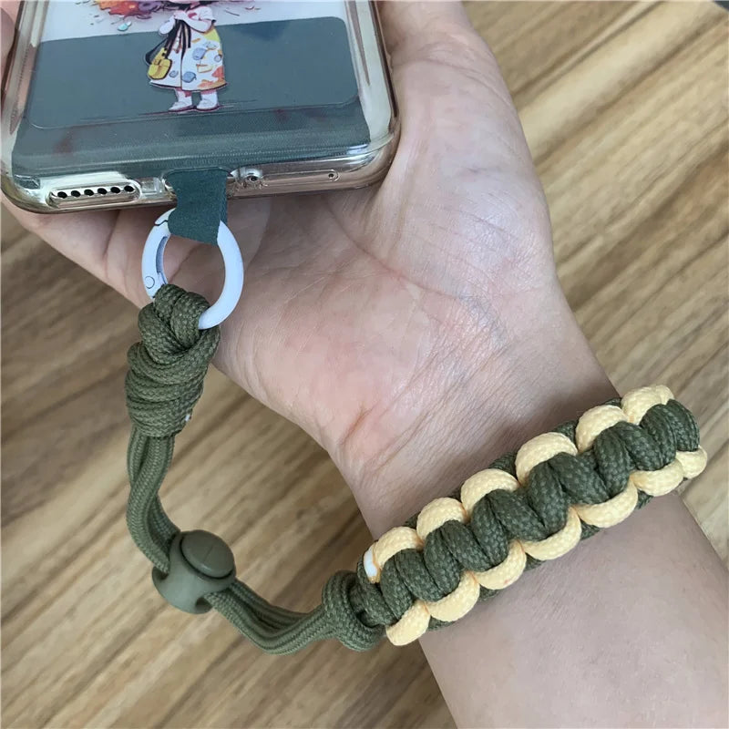 Handwoven Wrist Strap Phone Lanyard