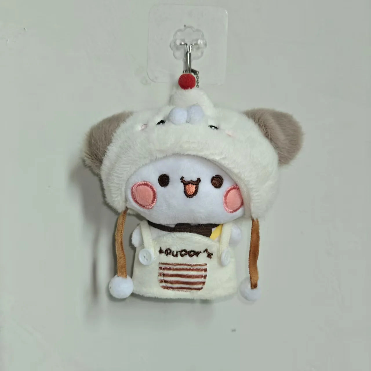 Yier Bubu Coffee Bear Plush Keychain - A to H Variants – Strawberry Bear