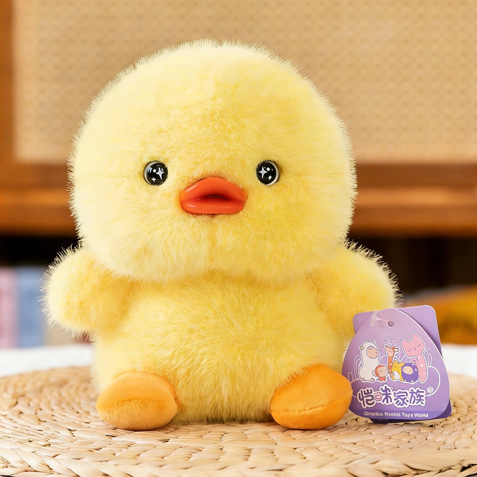 Kawaii Plush Animal Companion Doll - 7 Animal Variants – Duck, China Mainland