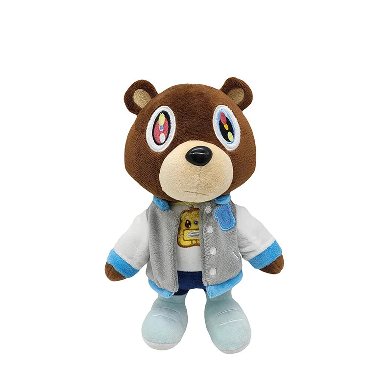 Dropout Bear Plush - Varsity Jacket Streetwear Bear Toy – 1pcs