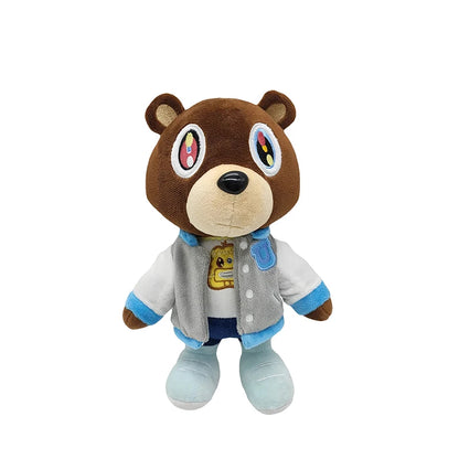 Dropout Bear Plush - Varsity Jacket Streetwear Bear Toy – 1pcs