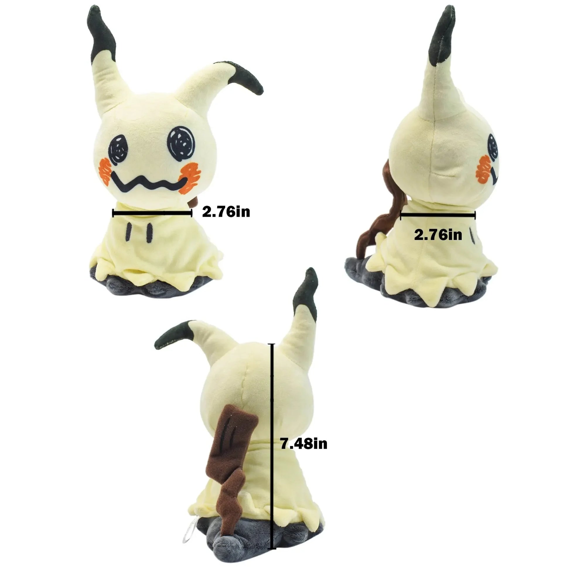 Mimikyu & Eevee Pokemon Plush - Ghost Type Stuffed Toy