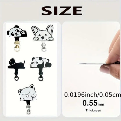 Panda, Cat & Dog 360° Rotatable Phone Tether