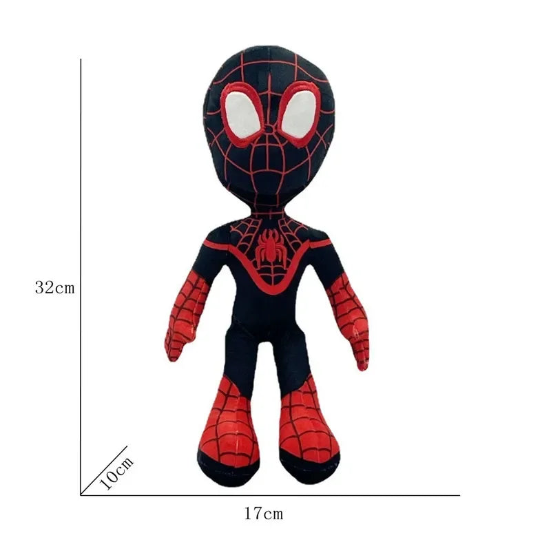 Spider-Man Plush Trio - Miles Morales Peter Parker Gwen – Miles Morales, 32CM