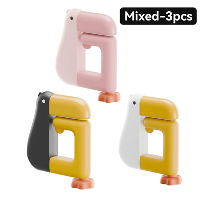 Duck Hook Desk Hanger - Cute Animal Bag Holder – Mix 3PCS, China Mainland