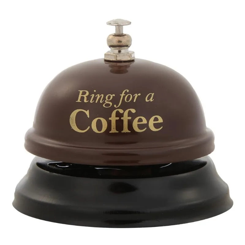Novelty Service Call Bell - 'Ring for a Hug / Beer / Coffee'