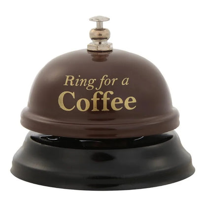 Novelty Service Call Bell - 'Ring for a Hug / Beer / Coffee'