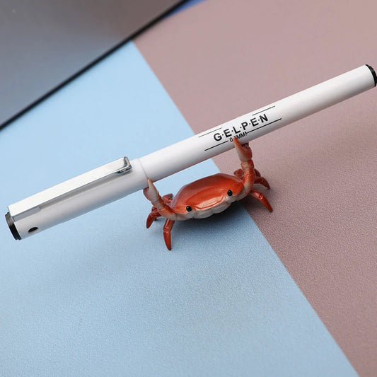 Crab Desktop Pen Holder - Cute Stationery Stand
