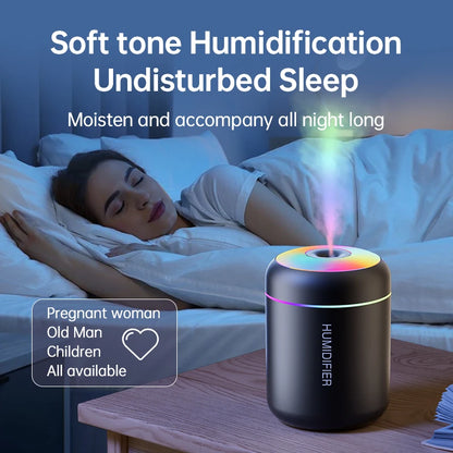 Mini 180ML USB Humidifier & Aroma Diffuser