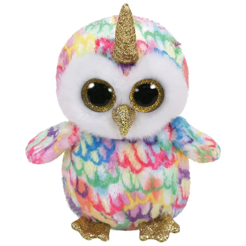 Ty Beanie Boos Big Eye Unicorn Plush - Rainbow Variants – 22