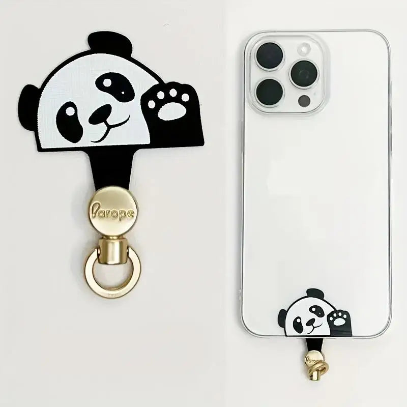 Panda, Cat & Dog 360° Rotatable Phone Tether – Panda, China Mainland