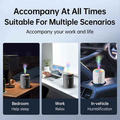 Mini 180ML USB Humidifier & Aroma Diffuser