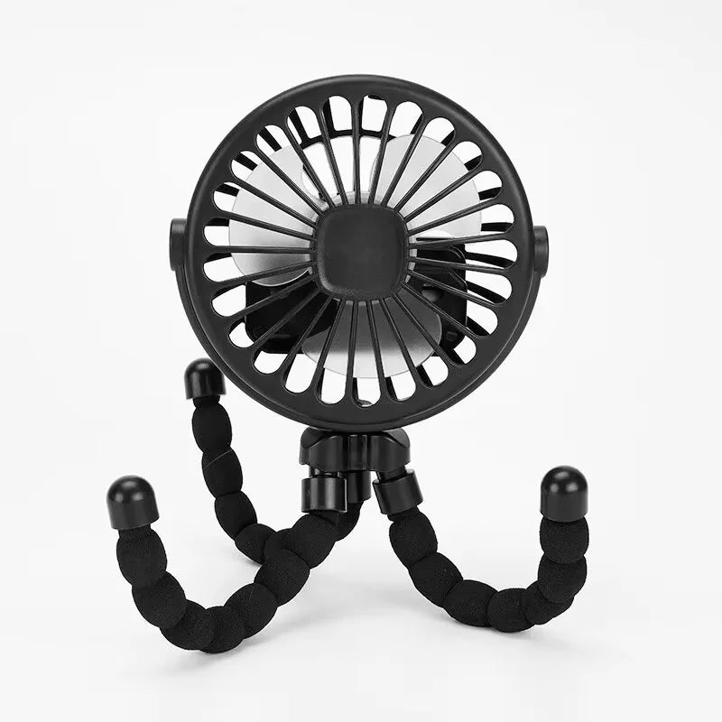 Cute Octopus USB Rechargeable Mini Fan