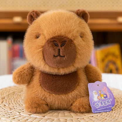 Kawaii Plush Animal Companion Doll - 7 Animal Variants – Capybara, China Mainland