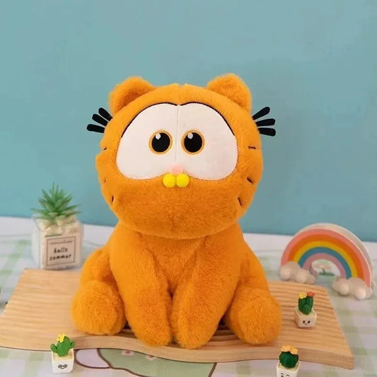 Garfield Plush - Grumpy Orange Cartoon Cat Doll