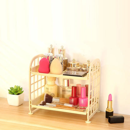 Desktop Storage Shelf Rack - 2-Tier Desk Organizer