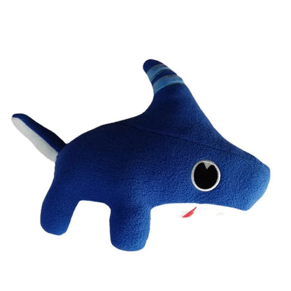 Shark Dog Plush 25cm - Blue Hybrid Stuffed Animal