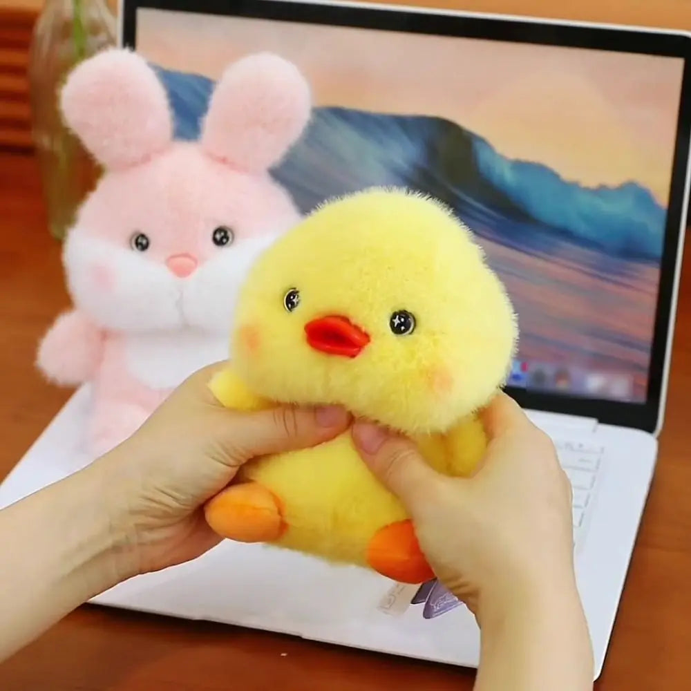 Kawaii Plush Animal Companion Doll - 7 Animal Variants