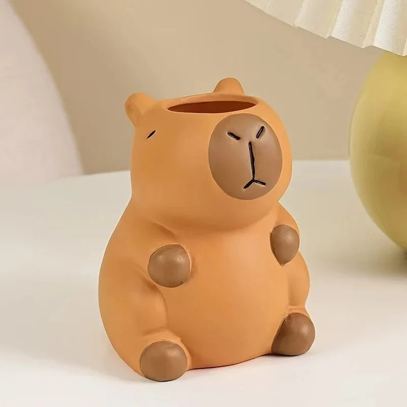 Capybara Pen Holder - Cute Desk Organizer for Stationery – 1Pc, China Mainland