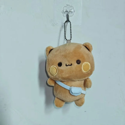 Yier Bubu Coffee Bear Plush Keychain - A to H Variants – Cappuccino Bear