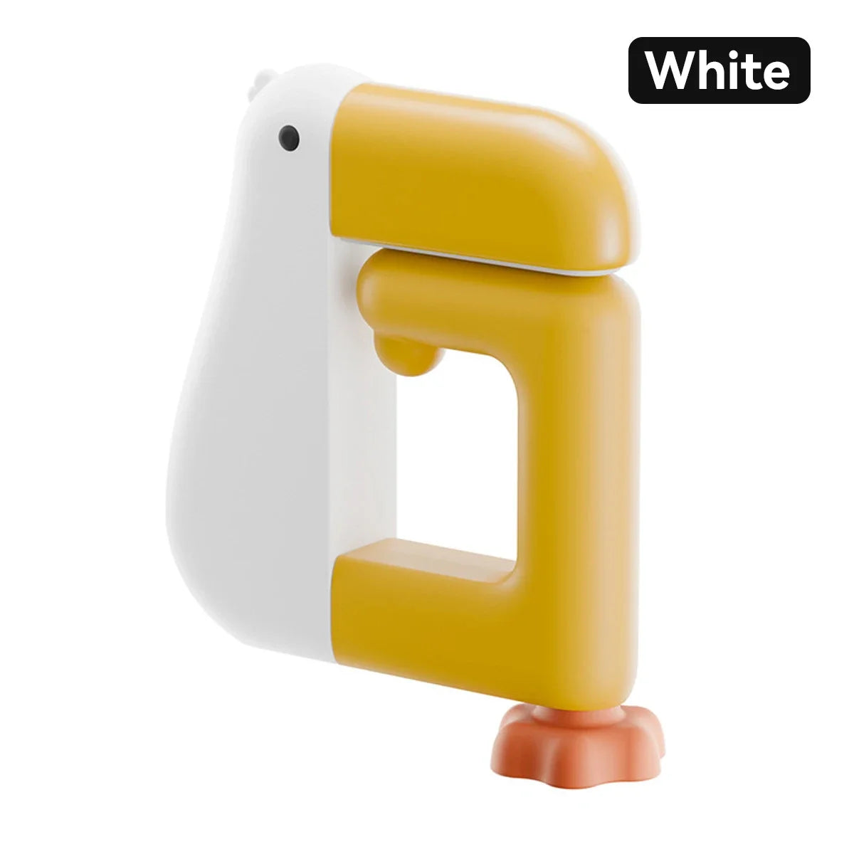 Duck Hook Desk Hanger - Cute Animal Bag Holder – WHITE, China Mainland