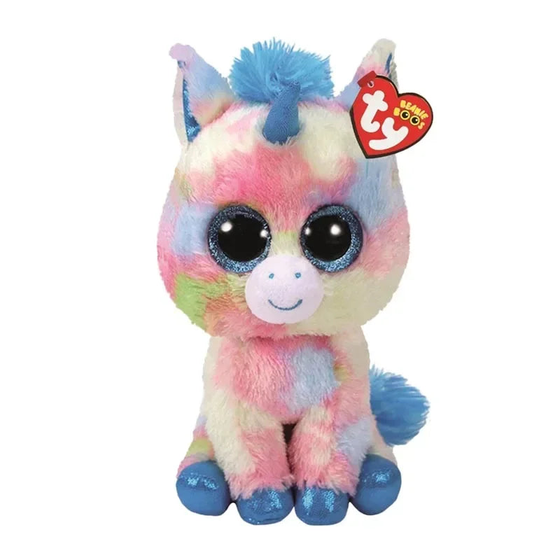Ty Beanie Boos Big Eye Unicorn Plush - Rainbow Variants – 2