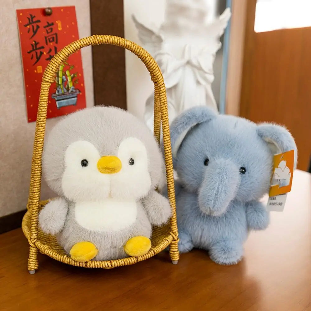 Kawaii Plush Animal Companion Doll - 7 Animal Variants