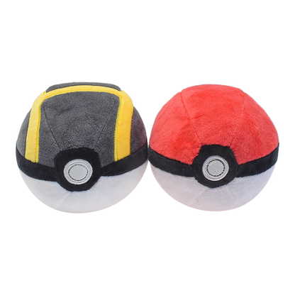 Pokemon Poke Ball Plush Set - Master Ultra Great Classic