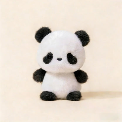 Kawaii Plush Animal Companion Doll - 7 Animal Variants – Panda, China Mainland