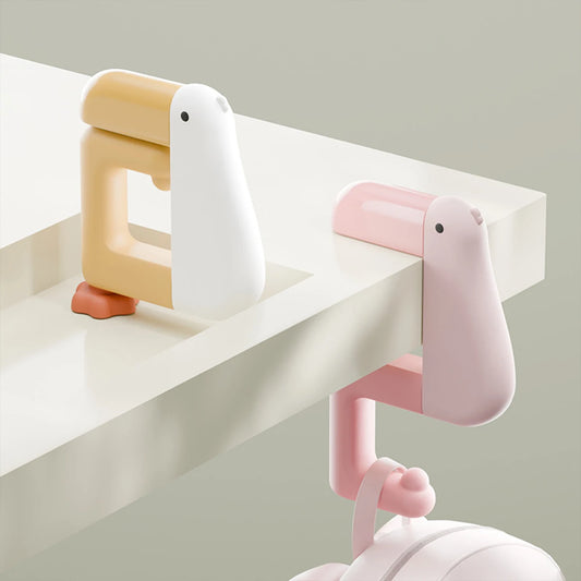 Duck Hook Desk Hanger - Cute Animal Bag Holder