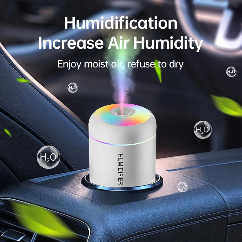 Mini 180ML USB Humidifier & Aroma Diffuser