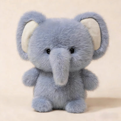 Kawaii Plush Animal Companion Doll - 7 Animal Variants – Elephant, China Mainland