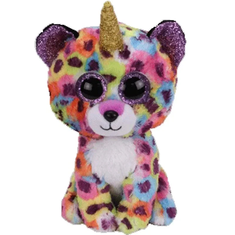 Ty Beanie Boos Big Eye Unicorn Plush - Rainbow Variants – 4