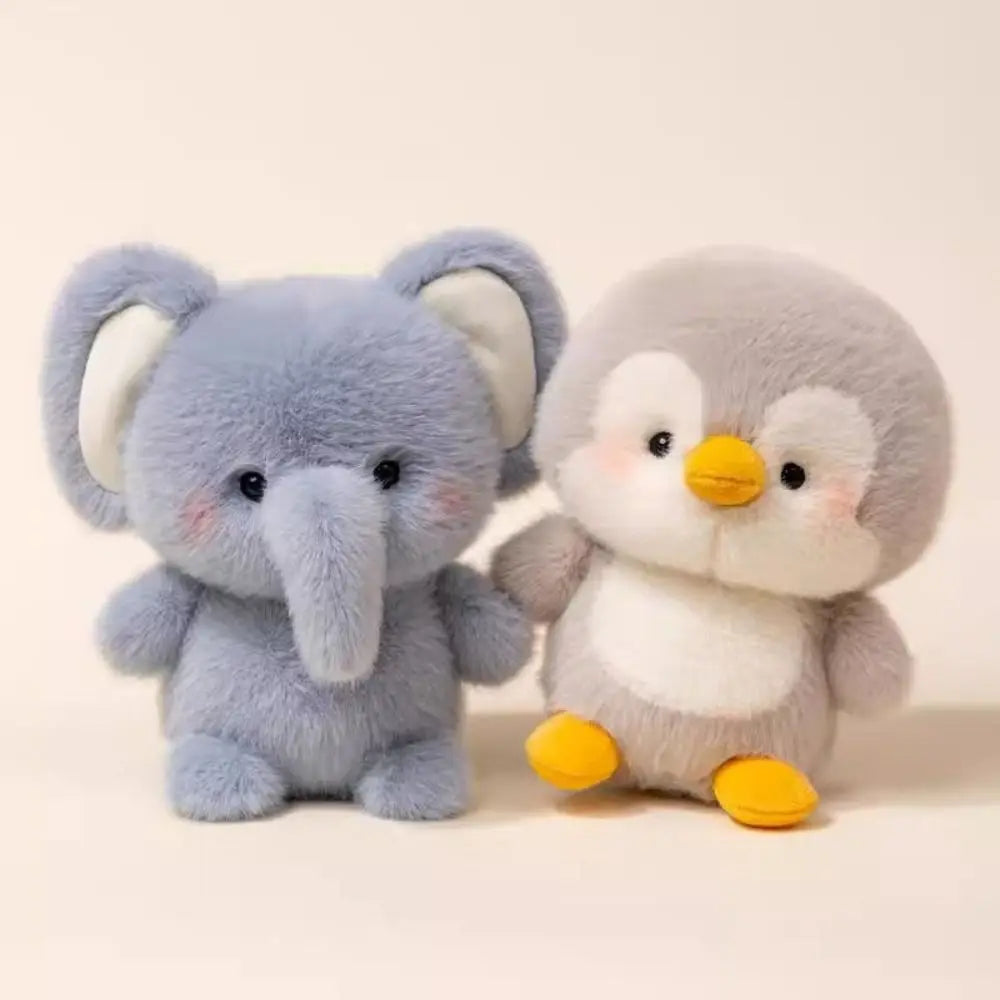 Kawaii Plush Animal Companion Doll - 7 Animal Variants