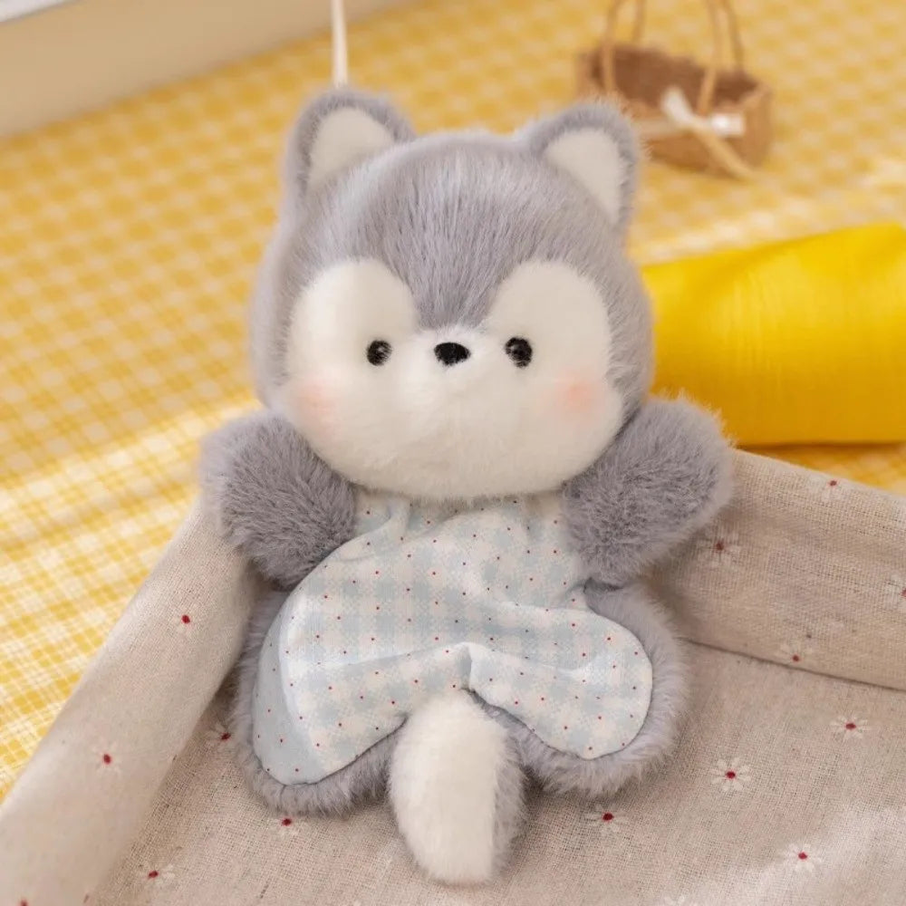 Kawaii Plush Animal Companion Doll - 7 Animal Variants – Husky, China Mainland